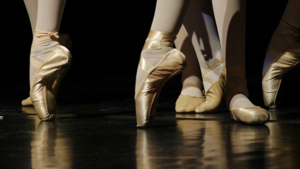 トゥシューズとバレエシューズの違いをまとめ ポアントの履き方もイラスト付きで解説 Let S Ballet